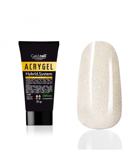 Acrygel Shimmer white 30gr.