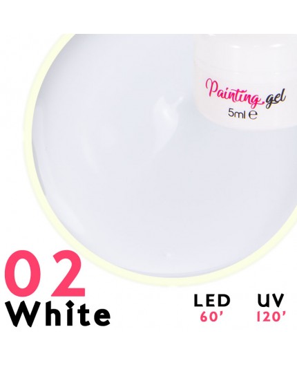 Gel Painting White