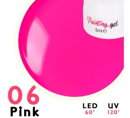 Gel Painting Pink