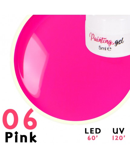 Gel Painting Pink