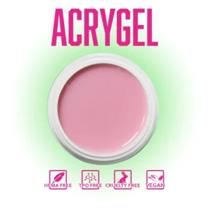 acrygel rosa latte